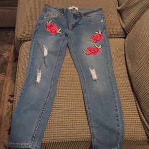 Déjà Bleu skinny jeans